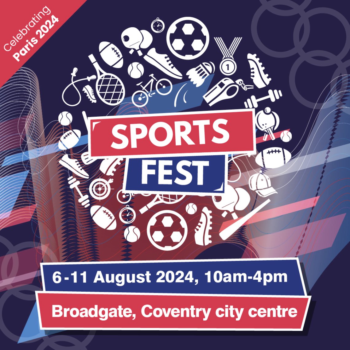 We are thrilled to announce that we will be at Coventry Sports Fest this week, bringing our mission of support and positive change to the community!

Join us @ Coventry Broadgate this week, from 10am - 4pm on Tues, Wed &amp; Thurs!❤️  
#CoventrySportsFest
#ChangeGrowLive