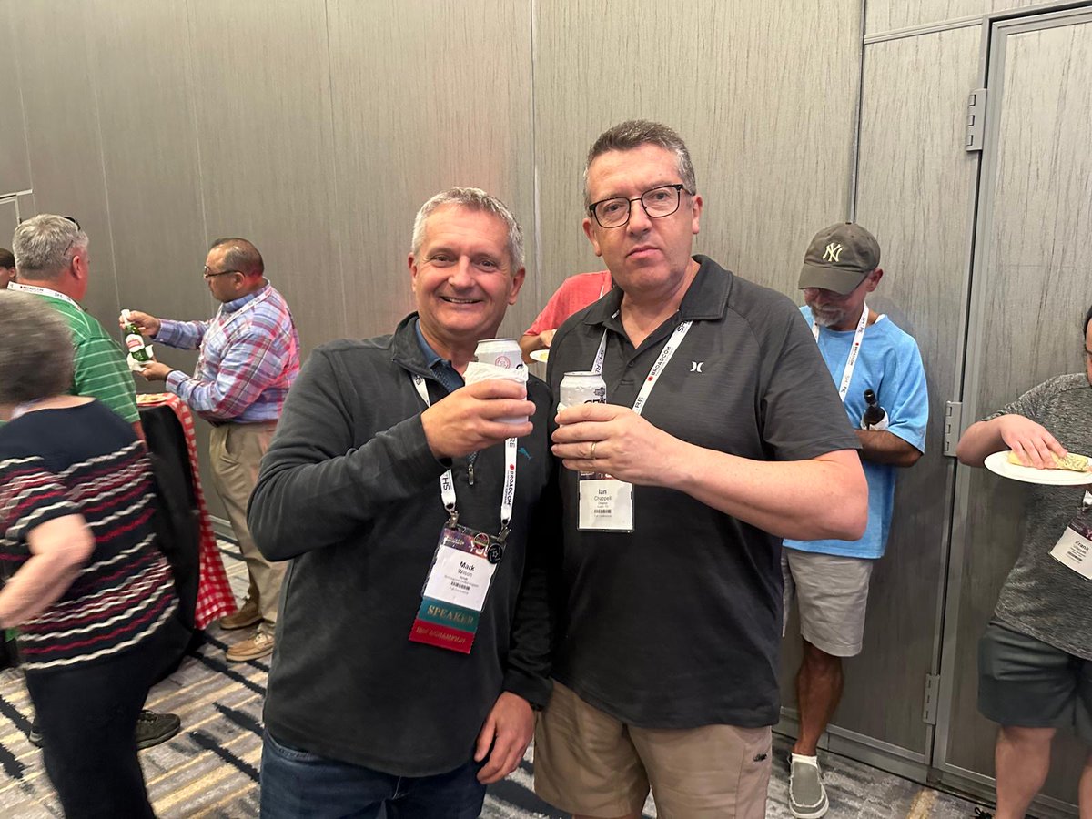 vert_MF's tweet image. Sunday&apos;s welcome meeting at #SHAREkc2024 with Vertali&apos;s Mark Wilson, Andy Penlington and Ian Chappell. @ich408i