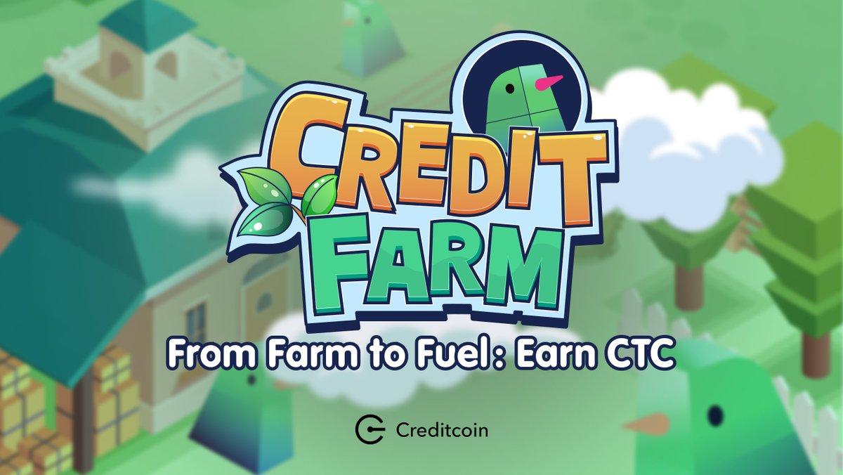 Creditcoin 🐧 (@creditcoin) on Twitter photo 🐧We've teamed up with our frens at <a href="/playnationapp/">Playnation</a> to bring you our first mini-app game, Credit Farm!
With our EVM Mainnet coming, we want to subsidize your dApp gas fees so you can freely explore our ecosystem 🙌
$9,500 USD worth of tokens are in the pot
Farmers, it's time to 🐧We've teamed up with our frens at <a href="/playnationapp/">Playnation</a> to bring you our first mini-app game, Credit Farm!
With our EVM Mainnet coming, we want to subsidize your dApp gas fees so you can freely explore our ecosystem 🙌
$9,500 USD worth of tokens are in the pot
Farmers, it's time to