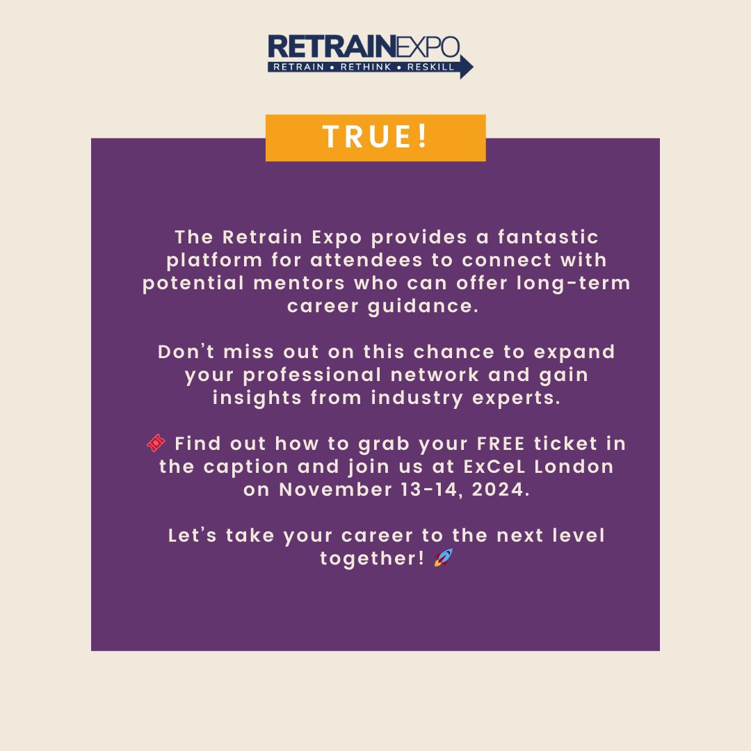 Retrain Expo tweet media