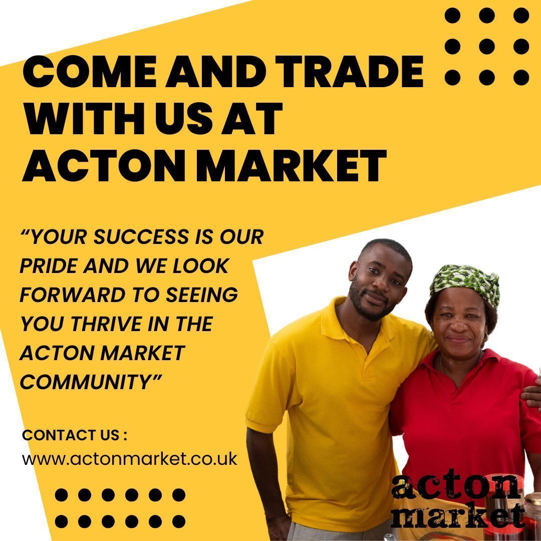 Are you a passionate entrepreneur with amazing products or services? Look no further than our social enterprise Acton Market W3!
 
Apply to be a trader at Acton Market W3 today!

buff.ly/3M56jAm

#ActonMarket #SupportLocal #WestLondonBusiness #ThriveWithUs