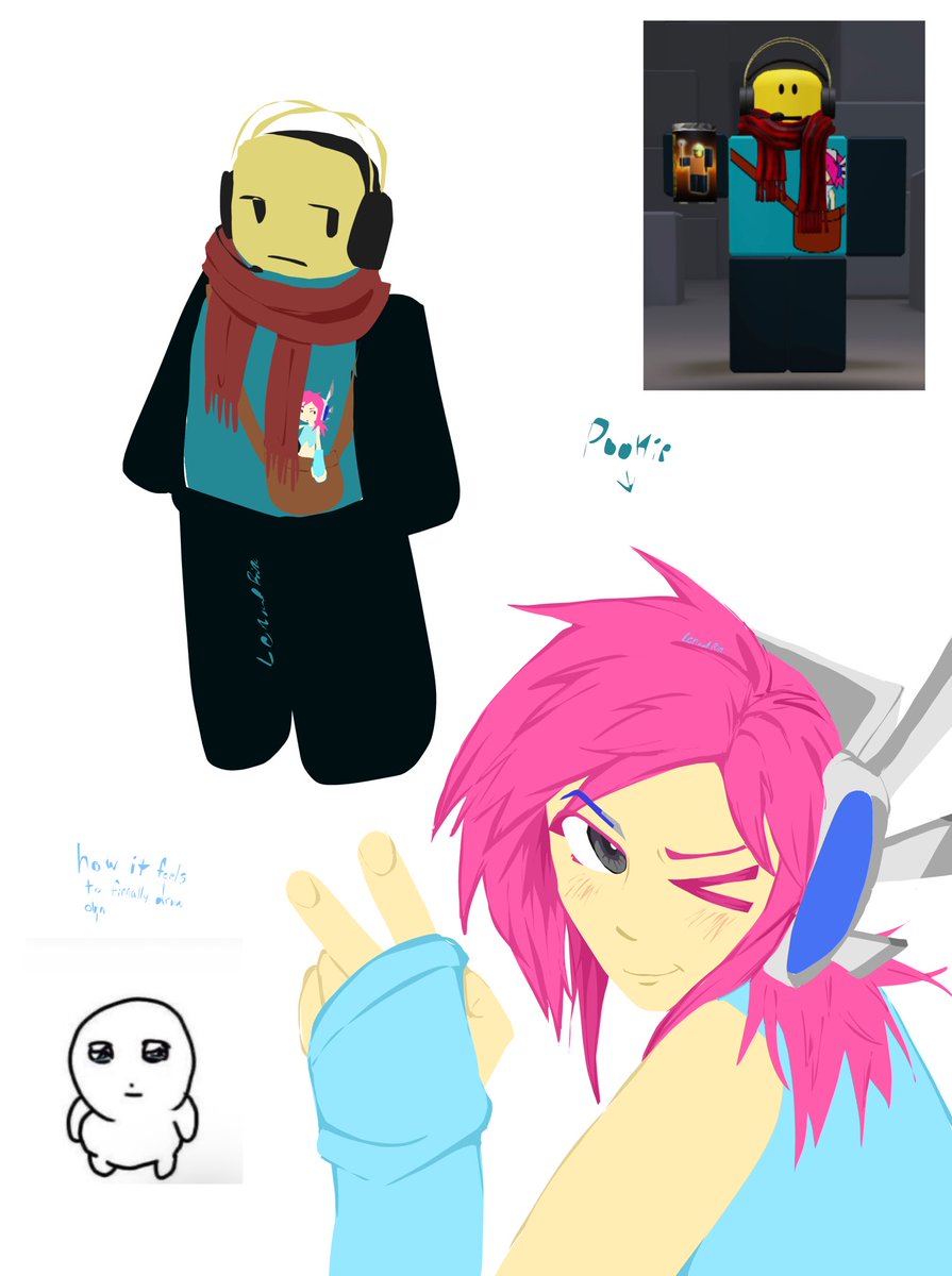 kagaminesdead's tweet photo. Drew classic OMG and my roblox avatar
#Olgaendzone #endzoneomg https://t.co/shHBrDsucw