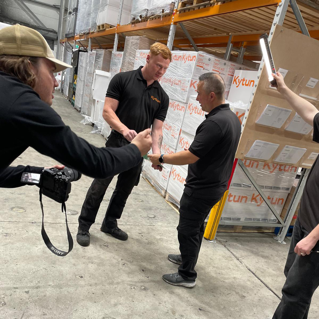 🎬 Behind the Scenes at Kytun UK in Darlington!

We've just wrapped up an incredible professional shoot at our Kytun UK site in Darlington.

We had so much fun with the team &amp; cannot wait to showcase what we've been up to!

Stay tuned to our socials for more updates coming soon.
