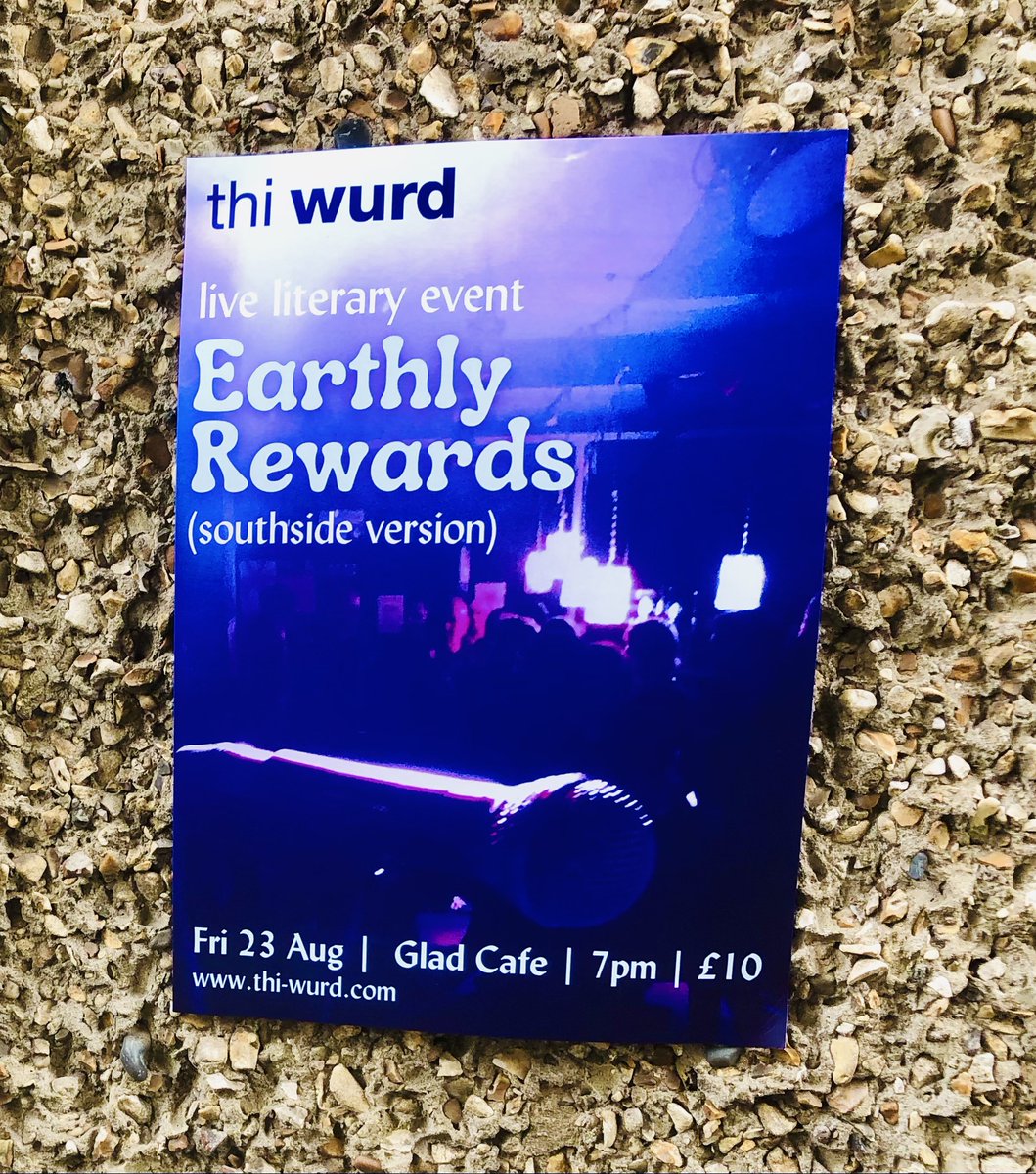 thiwurd's tweet photo. Get your tickets for our live literary event @thegladcafe
on Fri 23 Aug. Tickets available here:  https://t.co/RO8Cfr7ow3… #thiwurd https://t.co/sFifMt8mQJ