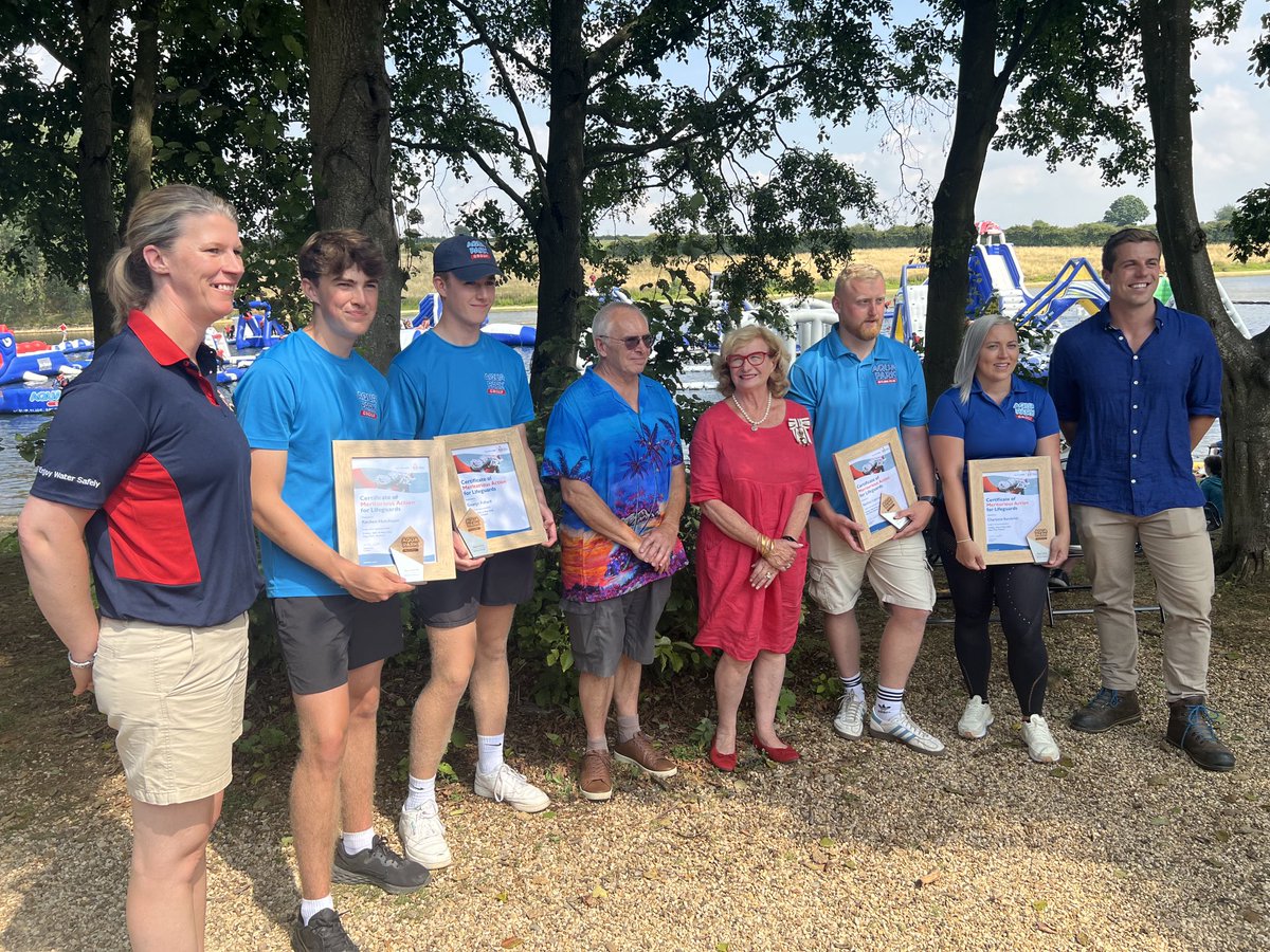 RutlandLordLieutenant (@rutlandll) on Twitter photo How often do you meet someone returned from death? A pleasure to meet Dave Francis & family & young lifeguards George Pollard & Reuben Hutchinson who performed #CPR <a href="/AquaParkGroup/">Aqua Park Group</a> <a href="/RutlandWaterNR/">Rutland Water Nature Reserve</a> saving Dave. Thanks to great training & <a href="/AirAmbulancesUK/">Air Ambulances UK</a> How often do you meet someone returned from death? A pleasure to meet Dave Francis & family & young lifeguards George Pollard & Reuben Hutchinson who performed #CPR <a href="/AquaParkGroup/">Aqua Park Group</a> <a href="/RutlandWaterNR/">Rutland Water Nature Reserve</a> saving Dave. Thanks to great training & <a href="/AirAmbulancesUK/">Air Ambulances UK</a>