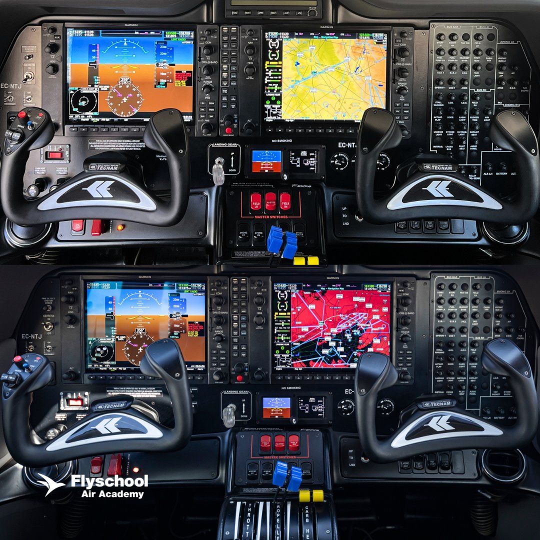 Flyschool_es's tweet image. ¿Want to be the next to fly this Tecnam?

Max speed 145 kts
Service ceiling 14000 ft
Type of operation VFR, IFR
Engine Power 100hp x2MOGAS/AVGAS
Rate of climb 1036 ft/min
Range 650 NM

✈️Ready for take off? IATPL Sep 2024
#tecnam #pilot #aircraft

Foto 3 y 4: RubenTablero Cuadra