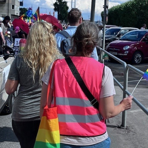 Stort tack <a href="/stockholmpride/">Stockholm Pride</a> för en fantastisk prideparad och festivalvecka ️‍🌈 Tillsammans är vi starkare, för allas rätt att vara och älska den man vill. ❤️🧡💛💚💙💜