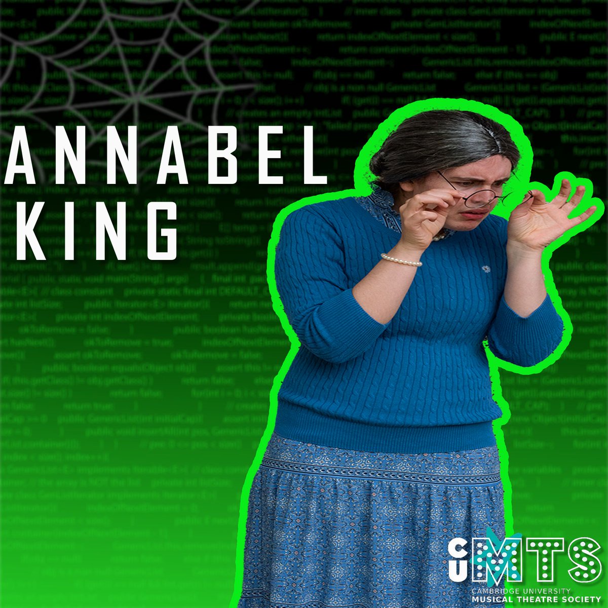 Annabel is the second least favourite distant relative of the main troll in Frozen's 'Fixer Upper'

She was lost and then found in a Taiwanese cat cafe last year and she once beat Victor Hugo in a wrestling match.

tinyurl.com/ctrlaltdeceit

#edfringe #UnleashYourFringe #EdFringe24