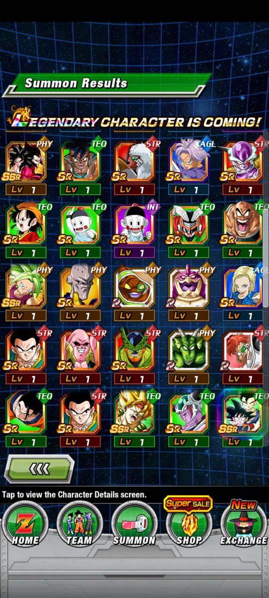 ChefFusion1's tweet photo. @DokkanAssets 5 LR pulls with 2 Beast Gohans!! https://t.co/OISoSbsQmP