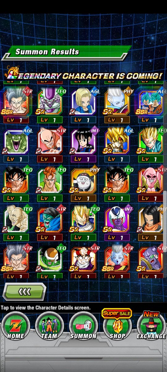 ChefFusion1's tweet photo. @DokkanAssets 5 LR pulls with 2 Beast Gohans!! https://t.co/OISoSbsQmP