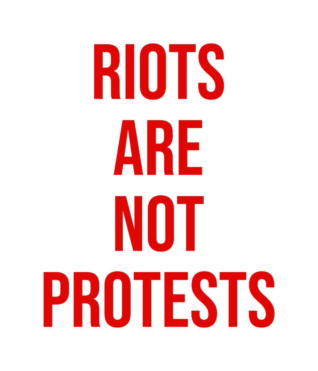 Thugs are not 'patriots'. Violence is not defence. Hate is not pride.