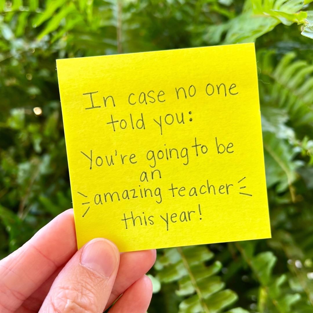 From simplykinder on IG: "You are! I just know it! 💚"