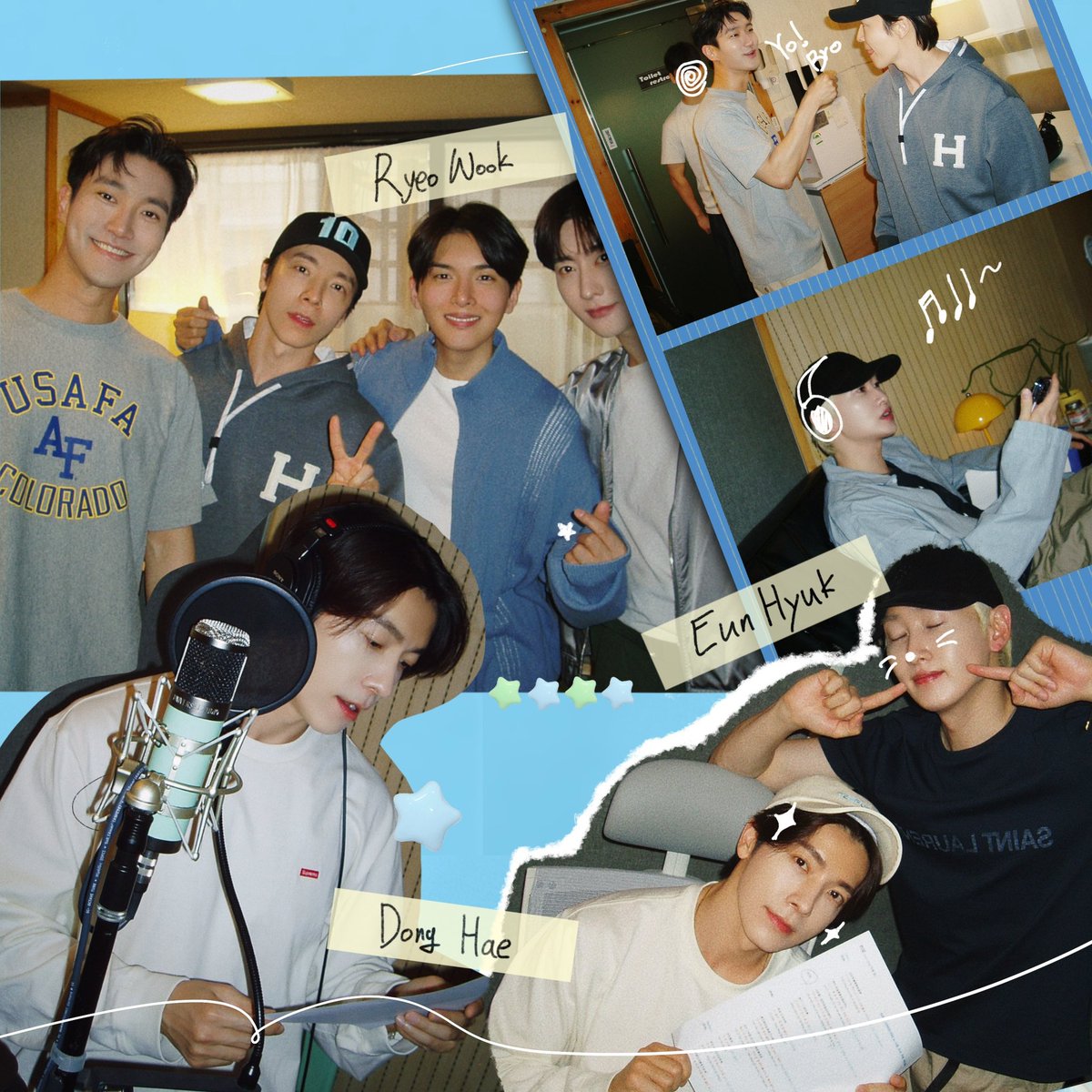 这是我和东海第一次一起尝试的音乐创作，很感动成员们又聚在一起唱了中文歌，也很惊喜时隔多年SJM以另一种方式和大家见面，谢谢记得M的粉丝，谢谢东海这么有心，更谢谢那些年和你们一起走过的时光，那永远是属于我们的约定！#SJM❤️