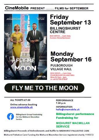 Marketing maven Kelly Jones wreaks havoc on launch director Cole Davis's already difficult task. When the White House deems the mission too important to fail, the countdown truly begins.
Tickets available from Austen's or via the cinemobile website.