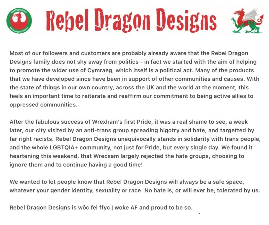 👇 Statement | Datganiad👇