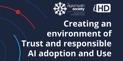 iHD_HealthData's tweet photo. In time for the EU's #AIAct enforcement last week, the @TheDHSociety  and i~HD have released the report: "Creating an Environment of Trust and Responsible AI Adoption and Use".

To read this and the previous reports 👉 https://t.co/xmnuq6aGIx https://t.co/wF7MMUPAdp