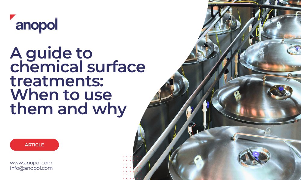 Chemical surface treatments are available in a variety of forms. 

In this article, we look at when to use them effectively: anopol.com/electropolishi…

#electropolishing #pickling #passivation #anopol #ukmfg