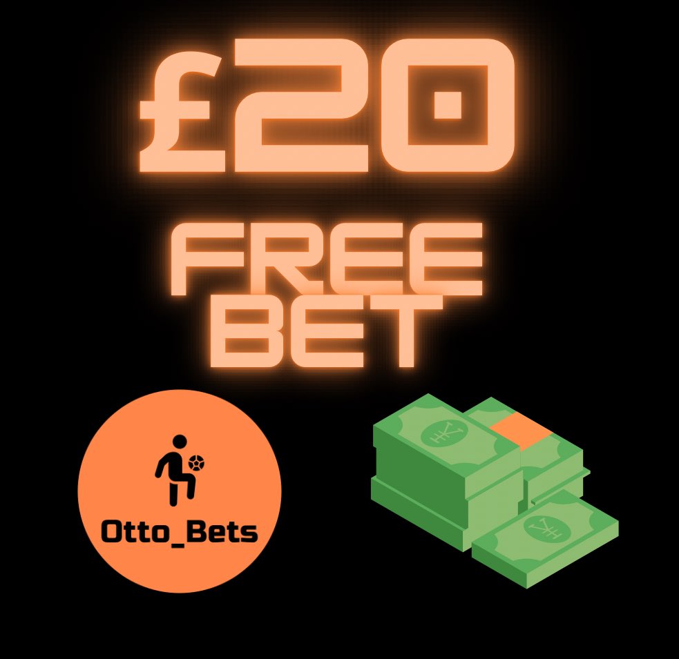 otto_bets's tweet image. 🚨GIVEAWAY TIME🚨

We are giving the lucky winner a FREE £20 bet to place 😍 If it wins we send the money straight to your account!🤑

To be in with a chance of winning you MUST do these 3 things👇

- FOLLOW OUR PAGE
- ❤️ LIKE THIS POST
- RT THIS POST

WINNER will be announced…