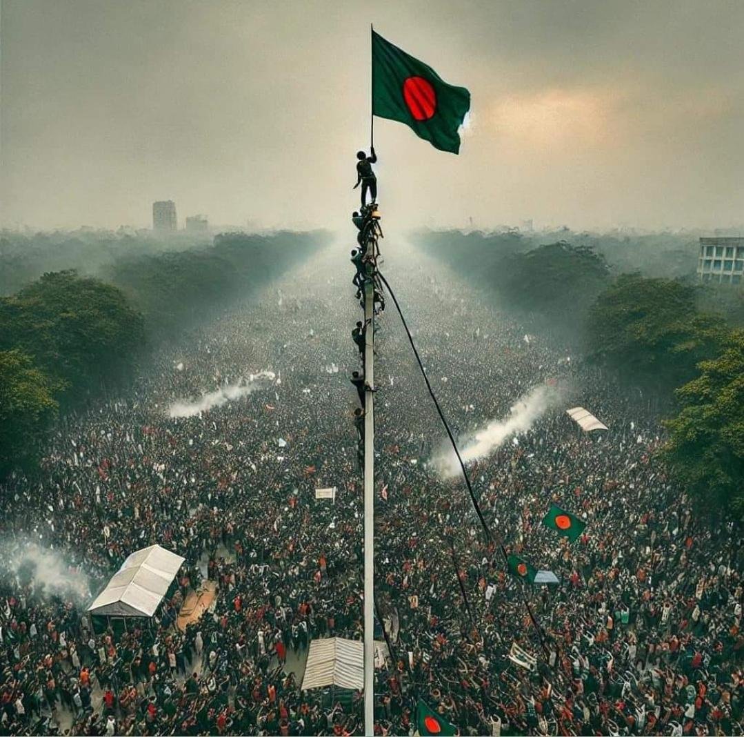 Sardaraasif's tweet photo. Salue to peoples of #Bangladesh and congratulations to Youth of Bangladesh on this historic win over Haseena Wajid mafia 

O people of Bangladesh 
May you live independently till the day of judgment 

#ReleaseImranKhan 
#BangladeshWins https://t.co/xUubBMgZwy