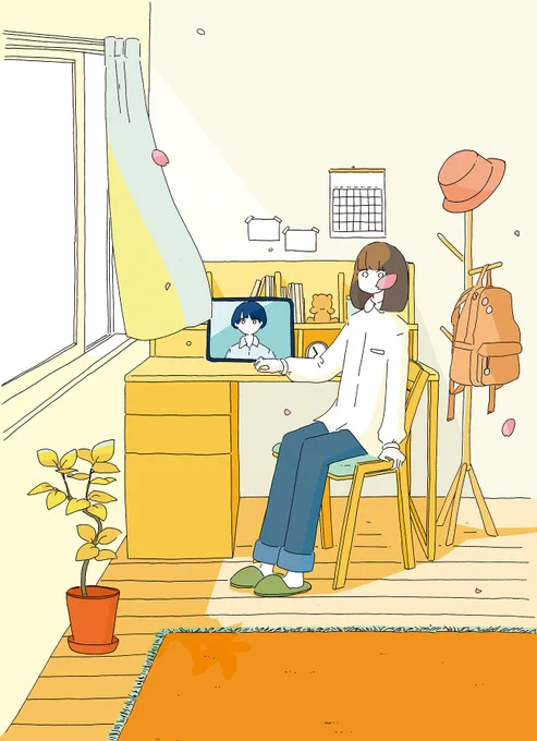 『オンライン・フレンズ@さくら』、『 オンライン・フレンズ@ユナ』の装画を担当させていただきました。作:神戸遥真さん装丁:長﨑綾さん(next door design)講談社 