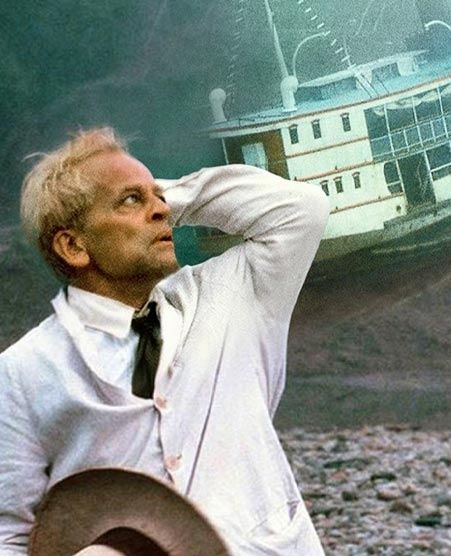 Olympic_Cinema's tweet photo. A film almost as mad as the experience of making it. Fitzcarraldo is a dreamer who plans to build an opera house in Iquitos in the Amazon. ]

Part of our classics series.

🎟️Thursday 8th August at 8pm: https://t.co/DVr5bDBcsj https://t.co/neTBPOO2kT