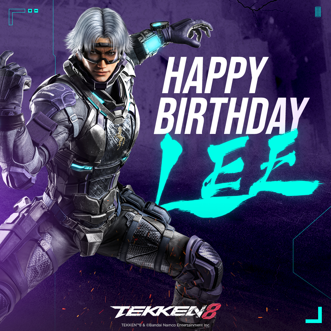 TEKKEN_Project's tweet photo. 🎊---------------
HAPPY BIRTHDAY
　　李超狼
---------------🎊

「エクセレント！」

8月8日は
“銀髪の悪魔”
「李超狼」の誕生日🎉🎂

特別な1日をお祝いしましょう！🎈✨

鉄拳キャラ誕生日リスト👇
https://t.co/nTyrmPGtp7

🤜#鉄拳8 #李超狼生誕祭 #TEKKEN30th https://t.co/vIT1315coH