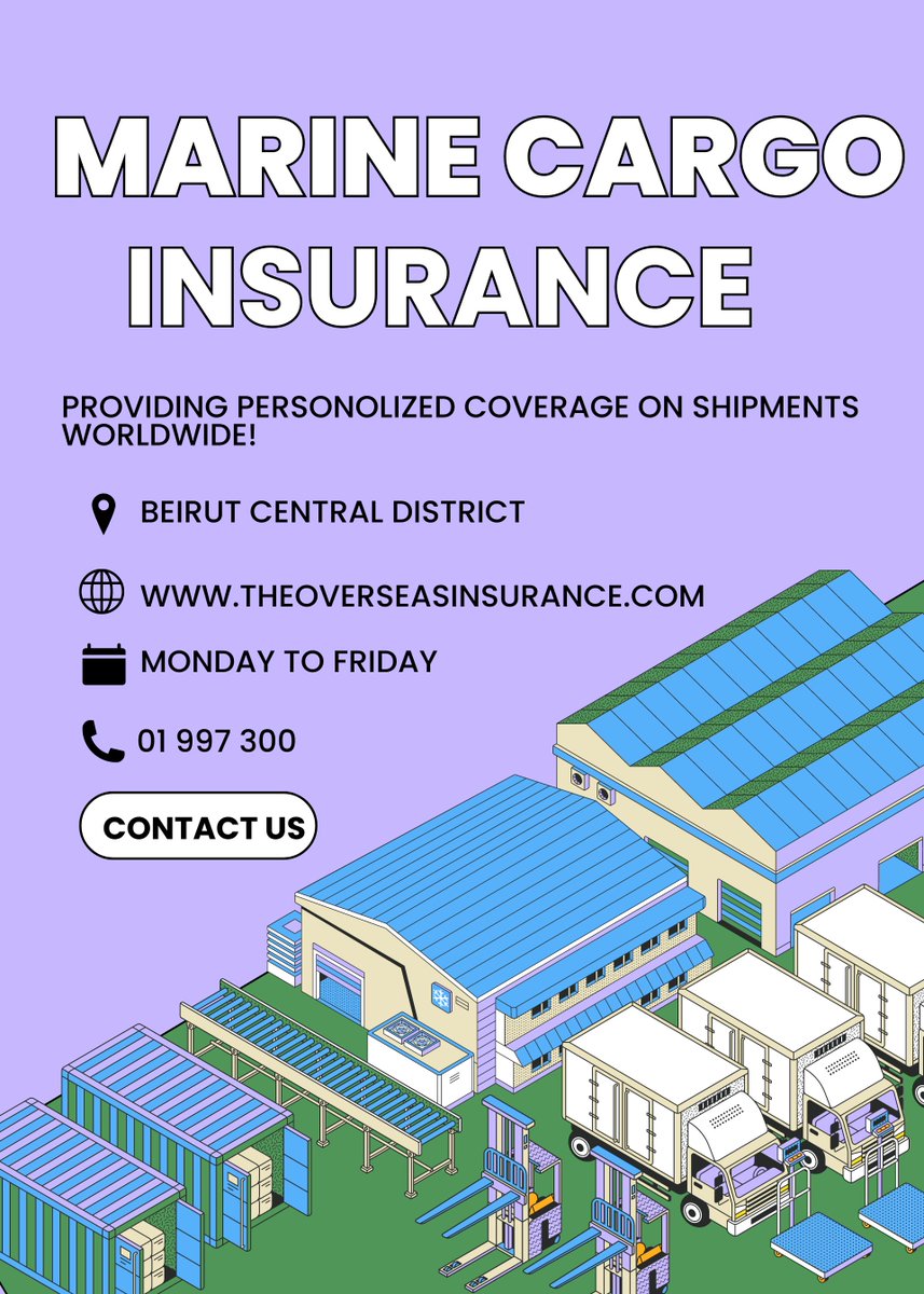 TheOverseas's tweet photo. 🚢🔒 Protect Your Marine Cargo with The Overseas Insurance! 🔒🚢

At The Overseas Insurance, we understand the unique challenges of marine cargo shipments. That's why we offer personalized coverage solutions tailored to protect your valuable shipments against all types of risks. https://t.co/9LFDtKYLMa