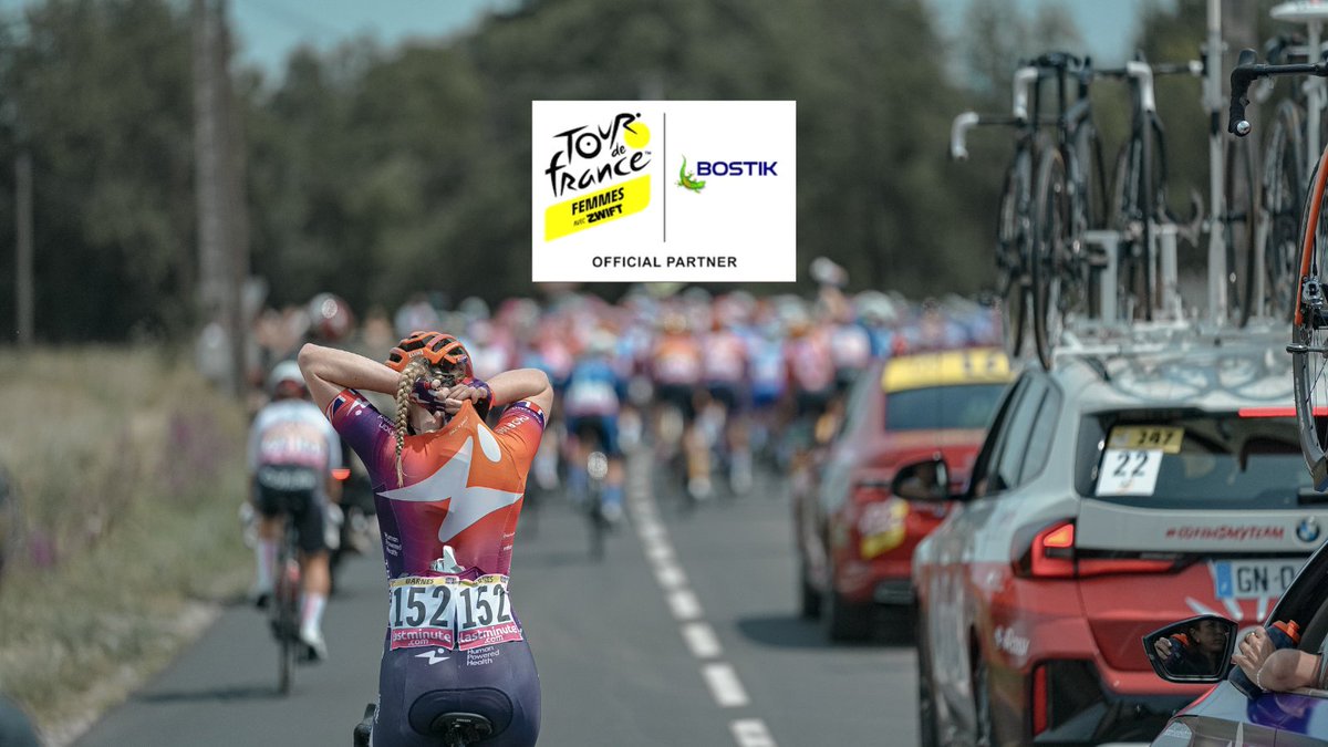 🦎 <a href="/bostik/">Bostik</a> est un fier partenaire du #TDFF2024 !

🤝 Un partenariat au service de la performance grâce aux solutions utilisées pour le collage des dossards mais aussi de l’inclusion et de la diversité, pour inspirer la prochaine génération de cyclistes !

#WatchTheFemmes