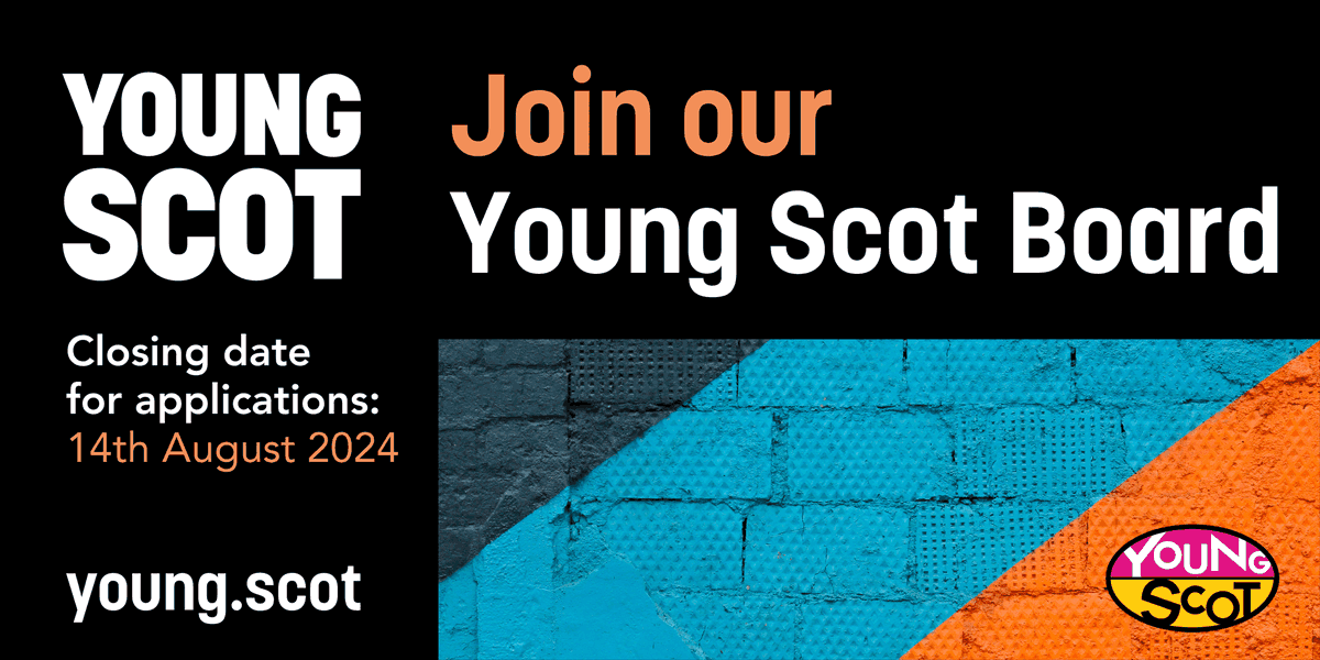 🌟 Join our Young Scot Board! 🌟

Want to positively impact young lives in Scotland? We're looking for passionate individuals with diverse skills to join our Board.

No prior experience needed - just your unique perspective!

📆 Apply by 14 August

🔗 youngscot.net/careers/join-o…