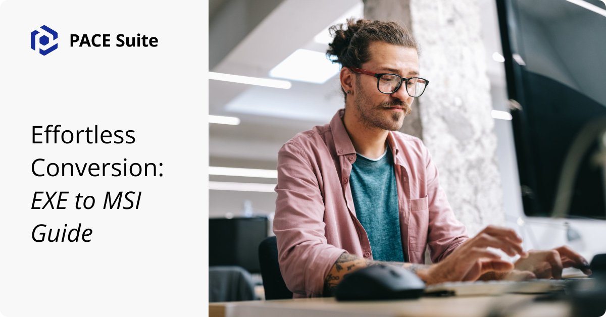 Converting EXE to #MSI can be a daunting task, but it doesn't have to be!
Our new article breaks down the process into easy-to-follow steps.
Streamline your software #deployment and ensure a smooth packaging experience pacesuite.com/blog/convert-e…
#softwaredevelopment #IT #techtips