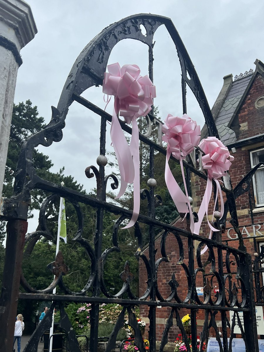 Botanic Gardens main gate 💓💖💗🙏😢 #SouthportTogether #standupforsouthport 
#standtogethersouthport