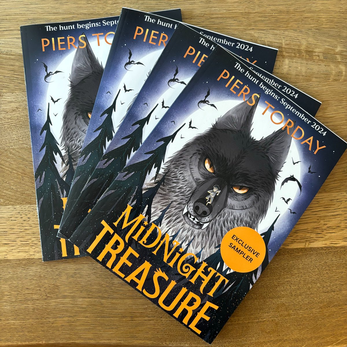 Piers Torday (@pierstorday) on Twitter photo Strange to believe that after many years in the making, #MIDNIGHTTREASURE will be published in the UK in a month! To celebrate, I have 5 of these exclusive samplers from <a href="/HachetteKids/">Hachette Children's Group</a> to give away. First come, first served, *if* you can tell me what 'Dracula' means in Romanian? Strange to believe that after many years in the making, #MIDNIGHTTREASURE will be published in the UK in a month! To celebrate, I have 5 of these exclusive samplers from <a href="/HachetteKids/">Hachette Children's Group</a> to give away. First come, first served, *if* you can tell me what 'Dracula' means in Romanian?