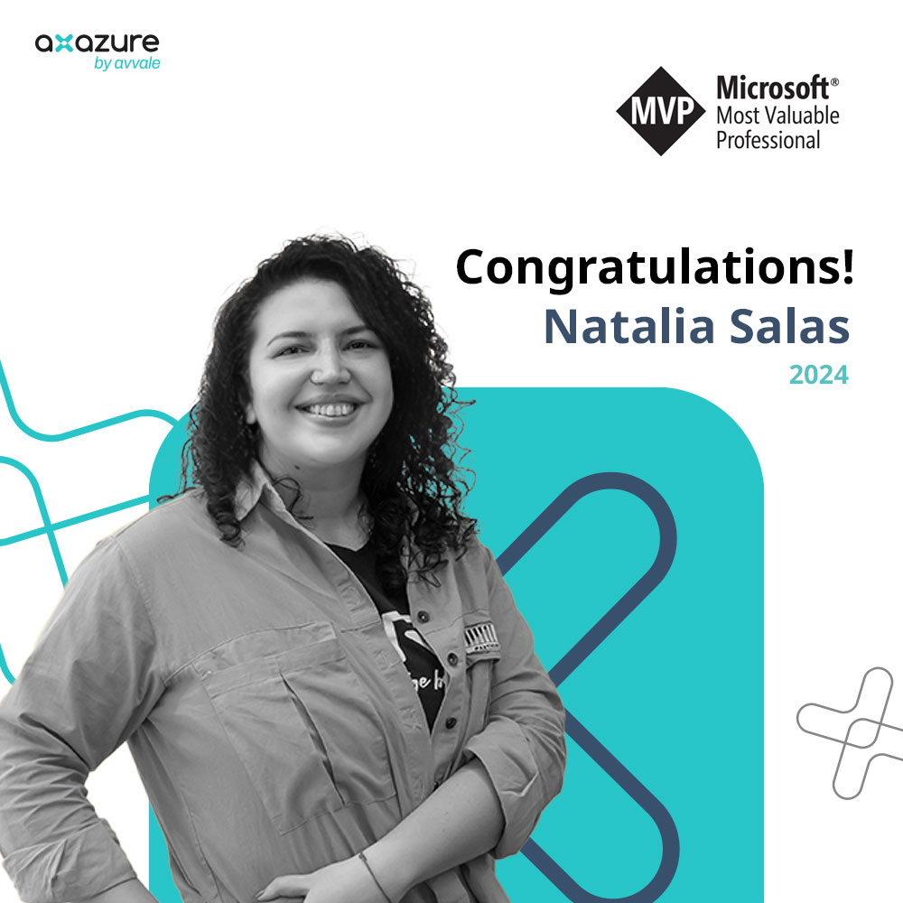 ¡Muchas felicidades Natalia Salas! 🎉 Estamos muy orgullosos de verte galardonada como #MVP 💜 . Tu dedicación, perseverancia y pasión inspiran a muchos. Gracias por construir una comunidad inclusiva y de igualdad. ¡Sigue brillando! 🌟

#Futuro365 #Microsoft #Dynamics365 #MVPbuzz