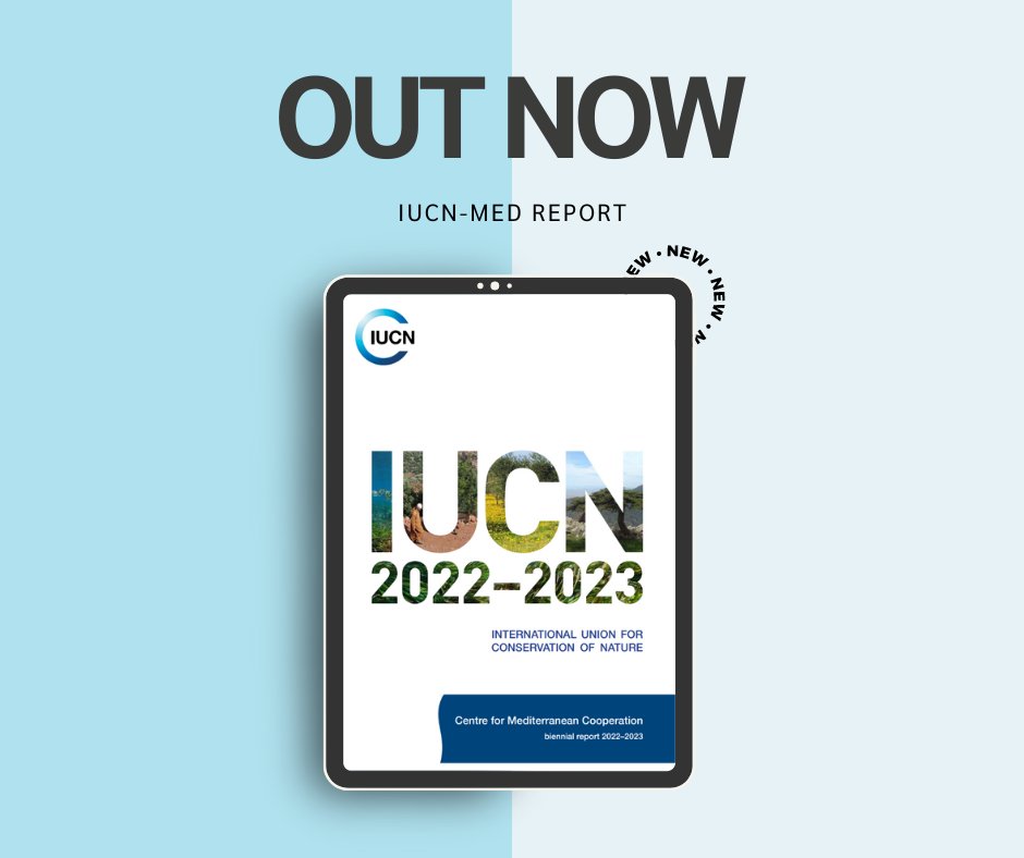 🌟 We are excited to announce that IUCN-Med has published its 2022-2023 biennial report! 🌟

Explore our projects and initiatives, our publications, and the new members that joined IUCN from the #Mediterranean region.

🔗 portals.iucn.org/library/node/5…

#Conservation #IUCNMed