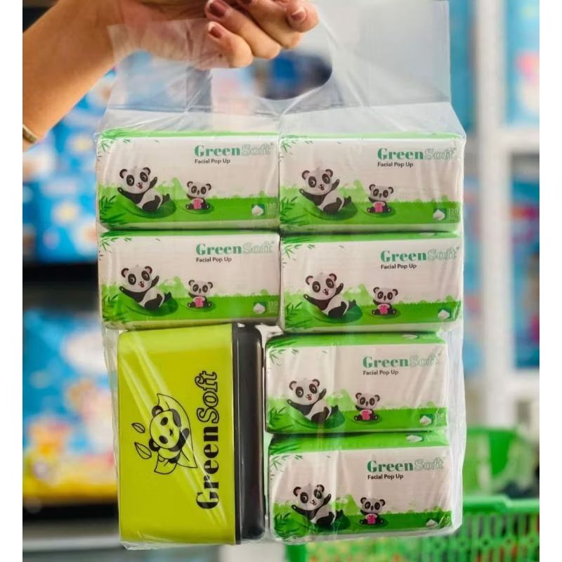 Cek (1Pak) Free Tempat Tissu Isi 6 / Tisu Green Soft Pop Up Facial Tissue dengan harga Rp15.999. Dapatkan di Shopee sekarang! s.shopee.co.id/5AYfawI2HC?sha…