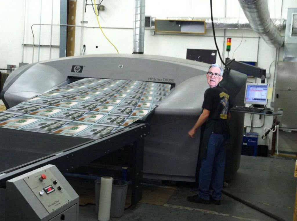 Live-Bild aus dem FED-Headquarter 💸