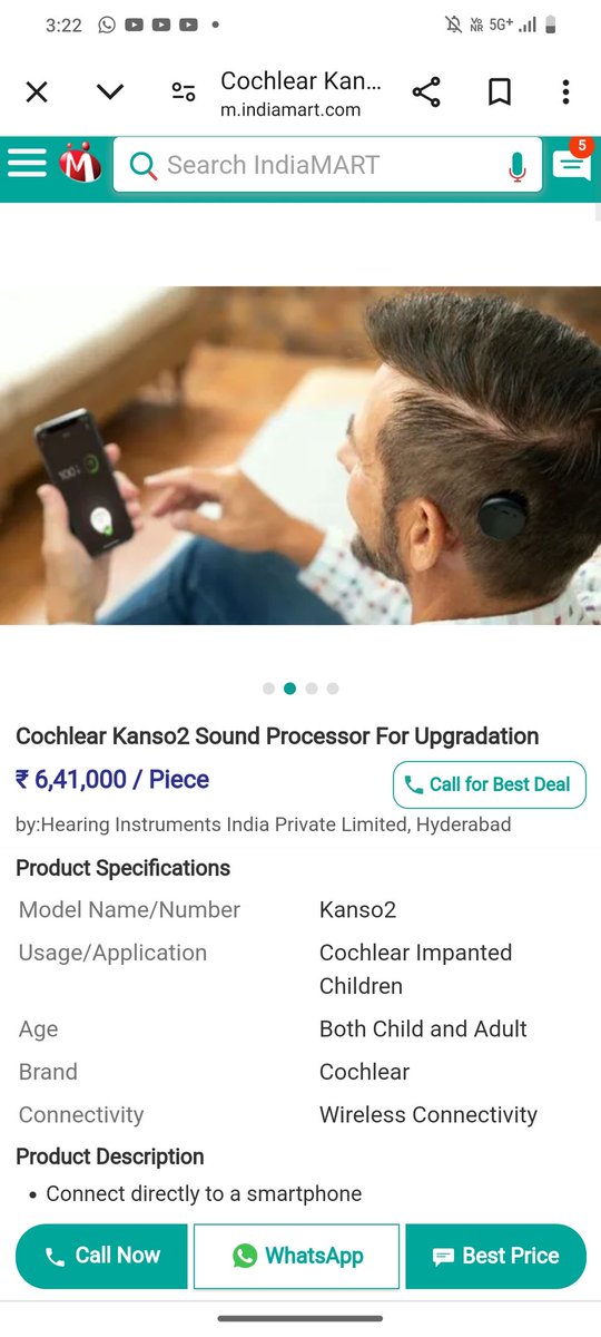 Sanjaybhati96's tweet photo. @SoodFoundation @SonuSood @931Samaira 
Dear sonu sir,
My brother is deaf and dumb by birth , Dr suggesting for hearing aids upgradation. The cost of aids is 7 lakh. We belong from poor family sir. Plzz help for purchase it. I attached all relevant documents. https://t.co/9ha9KKWUVZ