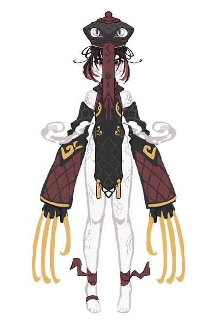 蛇キョンシー wip_φ(・_・ 