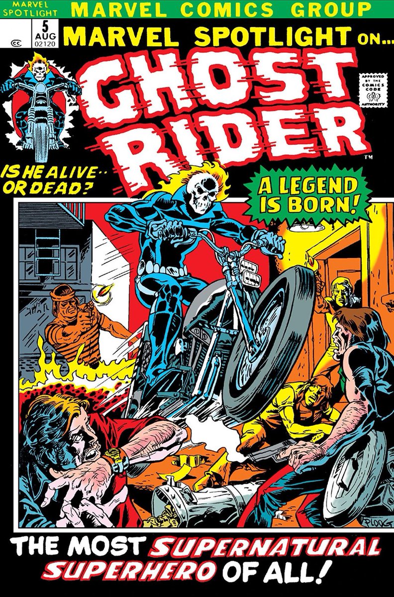 GhostRider_JB's tweet photo. Happy Birthday
#GhostRider Blaze 💀🔥⛓️
5 August, 1972 (Cover date) https://t.co/SLCRiYnRhB