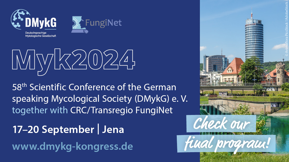 🎉 We are thrilled to announce that our final program has been published. Why not take a look inside! 
 ➡️ Follow the link to get to the program: dmykg-kongress.de/en/programme/s…
#mykologie #mycology #fungi #fungalinfections #mykosen #pilze #pilzinfektionen #infektionen #fungal