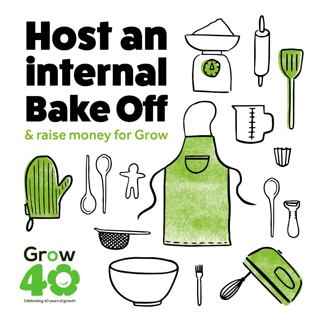 How can you support Grow?
We have 4 spots left for our Bake Off - would you like to take part and support our team?
You can raise money for GROW whilst practising your skills for next year’s Bake Off
Kindly sponsored by M&amp;S Guernsey
email hello@grow.gg
#GROWBakeOff2024 #WithoutUs