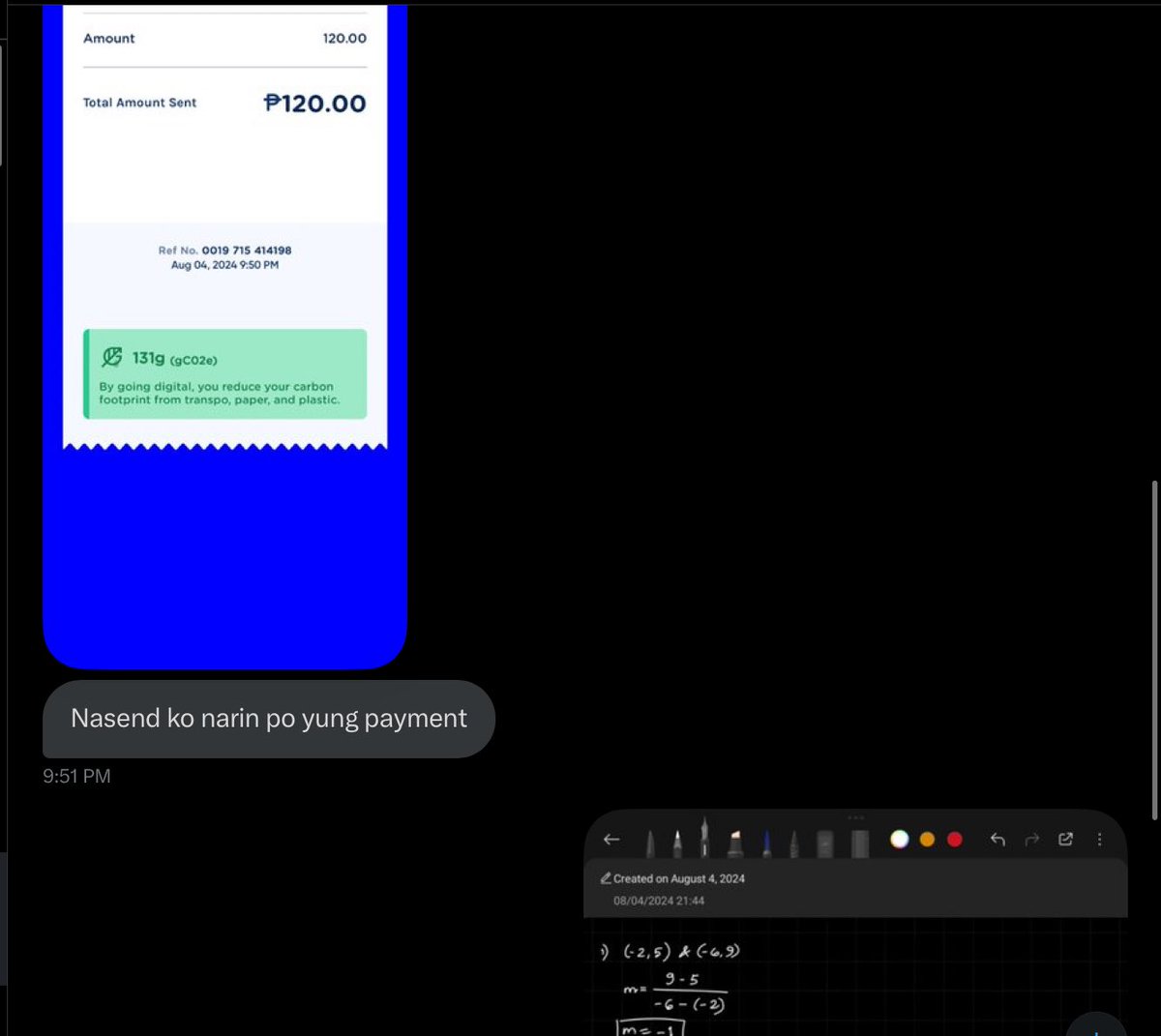 fnl_comms's tweet image. General Mathematics Assignment task done (Slope of a line) Salamat po! 
FnL also caters High School Mathematics Level🥰
Inquire na kayo mga high school students!

#Algebra #StatisticsAndProbability #Calculus #GeneralMathematics