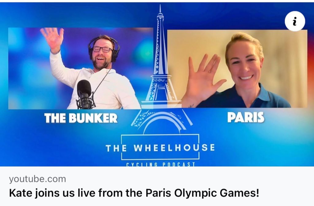 Katherine L Bates OLY (@katherinelbates) on Twitter photo It’s been a massive first week at #Paris2024 - bring on the track cycling!
Worth the early alarm to catch Merckxy and Henk for a sneaky podcast before I head to the Velodrome.
<a href="/Lmiersy/">Luke Miers</a> <a href="/Hendricusvogels/">Hendricus Vogels</a> <a href="/TheWheelhouseCC/">Wheelhouse Cycling</a>
youtu.be/ttOqpMFFUJ4?si… It’s been a massive first week at #Paris2024 - bring on the track cycling!
Worth the early alarm to catch Merckxy and Henk for a sneaky podcast before I head to the Velodrome.
<a href="/Lmiersy/">Luke Miers</a> <a href="/Hendricusvogels/">Hendricus Vogels</a> <a href="/TheWheelhouseCC/">Wheelhouse Cycling</a>
youtu.be/ttOqpMFFUJ4?si…
