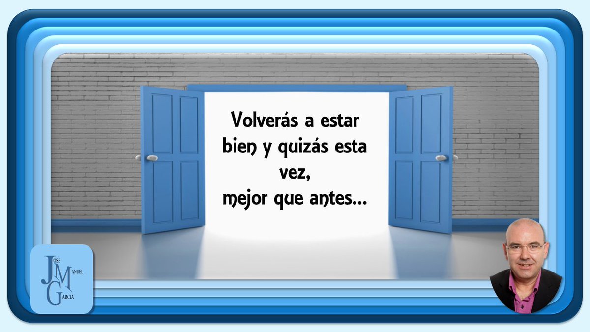 Seguro que has superado muchas situaciones en el pasado y esta no será la excepción.

Ten paciencia contigo y conserva la calma, estarás bien, todo será mucho mejor que en el pasado...