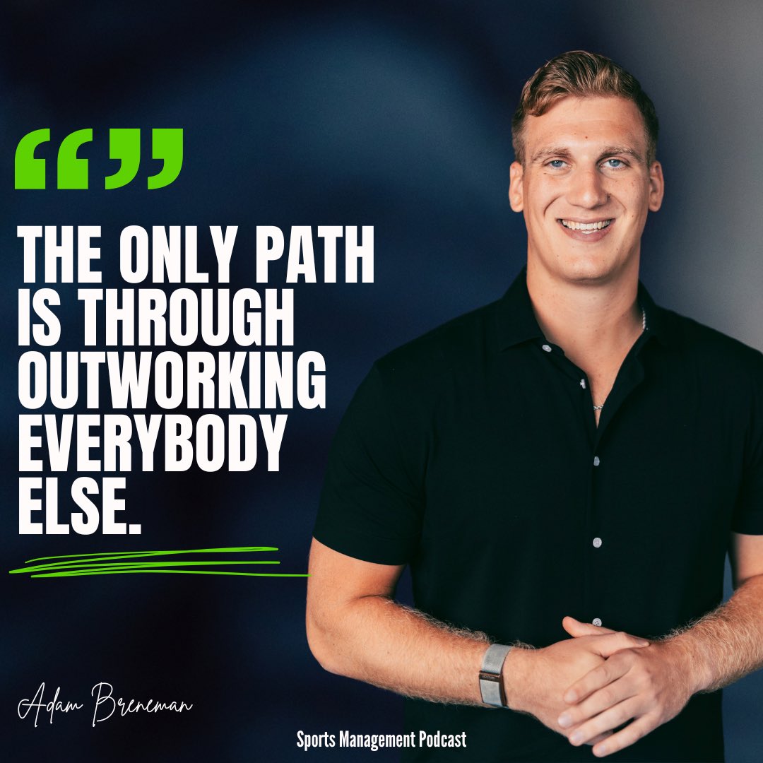 Outwork everyone else AND your self doubt! 

🔗 open.spotify.com/episode/6vRaxt…