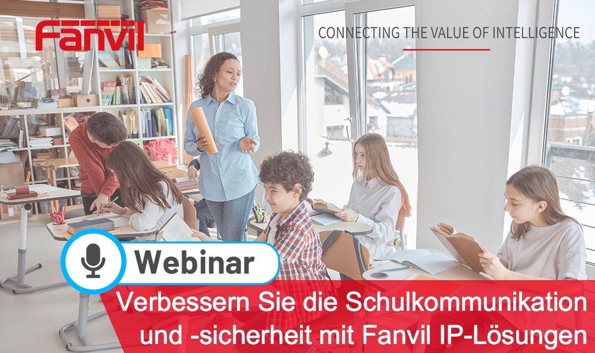 ALLNETGmbH's tweet image. Webinar: Verbessern Sie die Schulkommunikation und -sicherheit mit Fanvil IP-Lösungen
➡️ bit.ly/3SzW0Yd 
📍 Online, 08. August 2024 | 10:00 Uhr
Erfahren Sie, wie Mitteilungen und Notfallwarnungen effektiv in Schuleinrichtungen genutzt werden können! 

#Fanvil #ALLNET