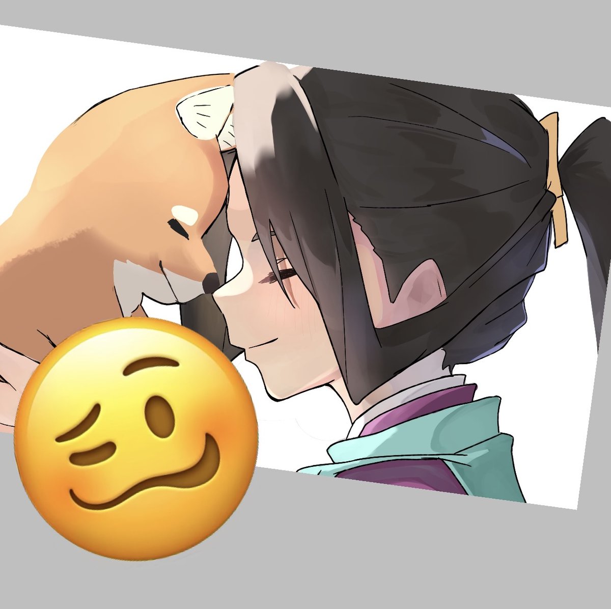 ﾇｰｰｰｰ時行と犬をどうしても描きたかっただけ