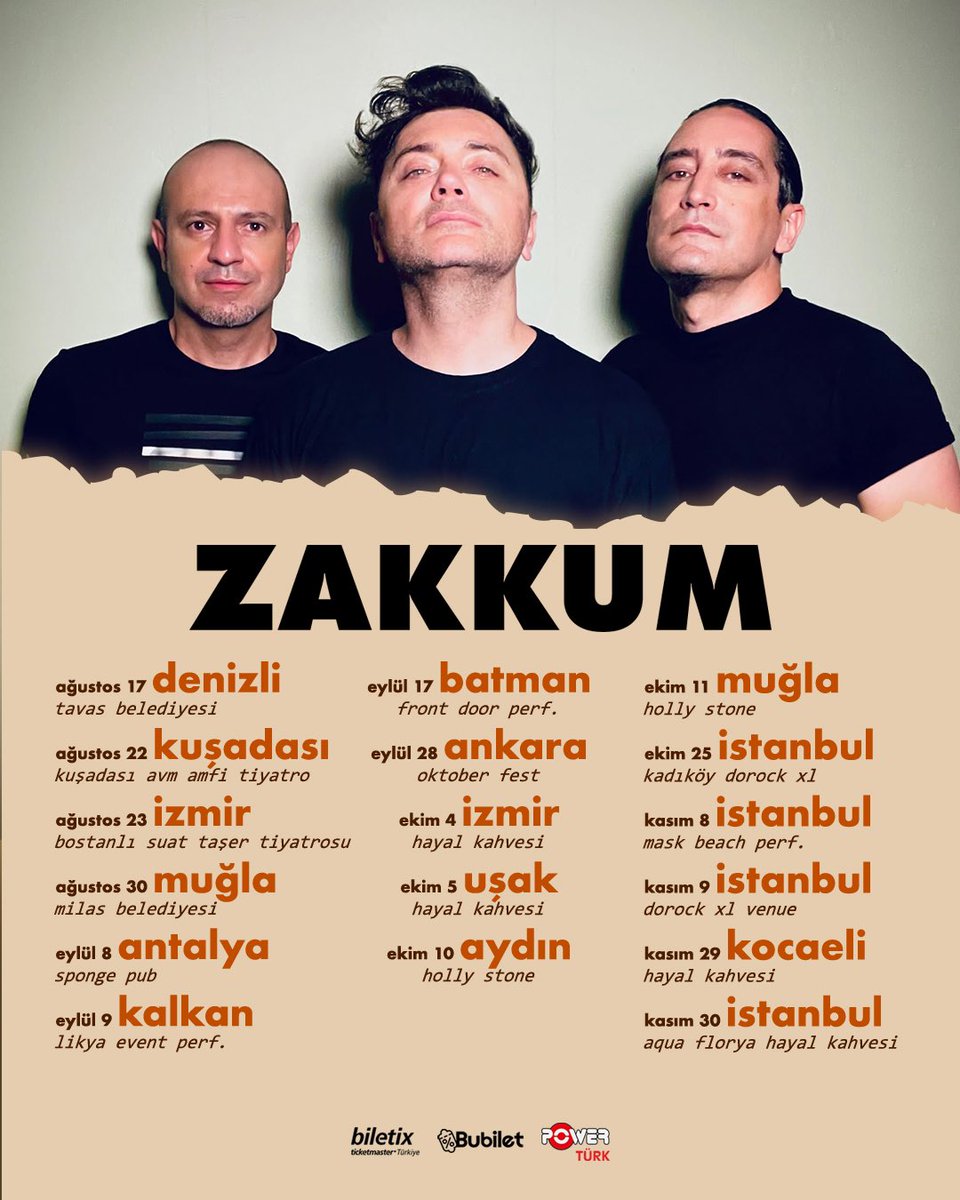 Malum kısıtlamalardan sonra, bir süre buradan haberleşeceğiz:)
Gözünüz buralarda olsun.

Göz göze, birlikte şarkılar söyleyeceğimiz konser tarihlerimiz aşağıda…
Buluşmak üzere…