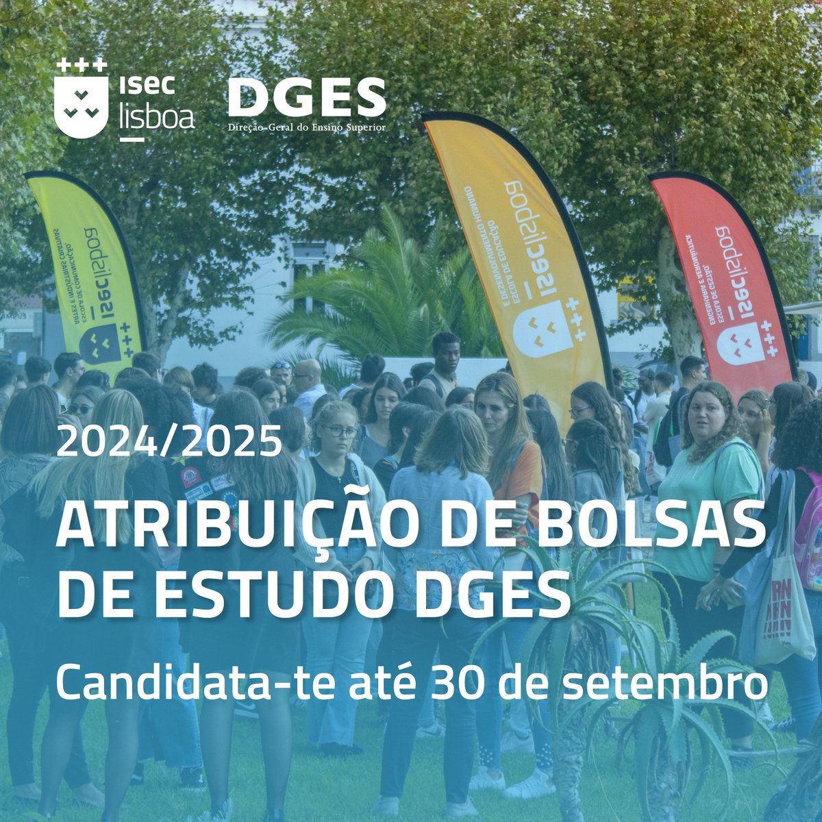ISECLisboa's tweet photo. Sabias que podes ter acesso a uma bolsa de estudos no ensino superior privado? 🎓 

💡 No ISEC Lisboa, acreditamos que a educação deve ser acessível para todos. Não deixes escapar esta oportunidade!

🔗 Acede ao simulador das Bolsas DGES em https://t.co/krAbJW3tT2 https://t.co/i2iml0Xn1Q