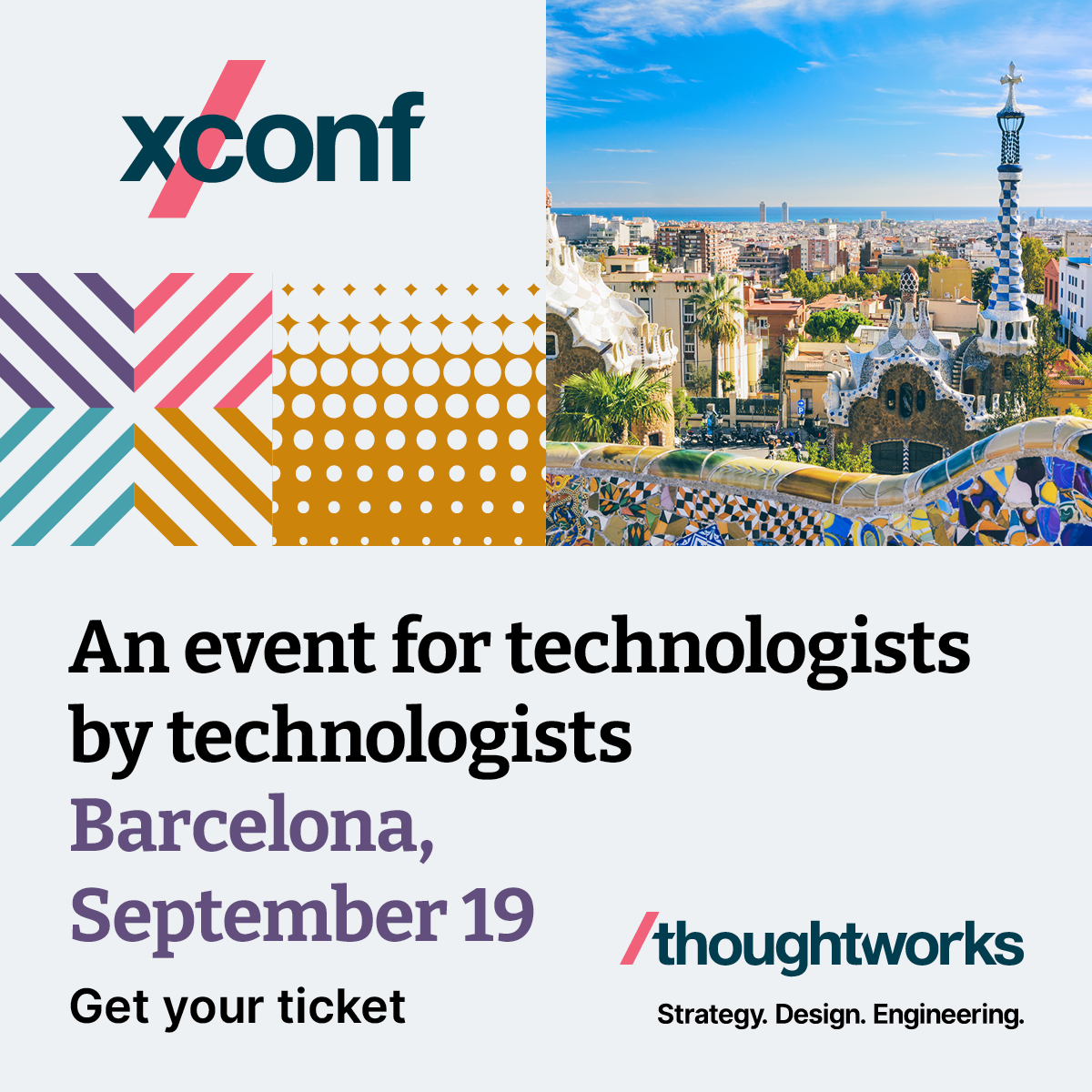 thoughtworks's tweet image. XConf Europe is finally back in Barcelona! Join the European tech community&apos;s &apos;class reunion&apos; and listen to first-hand experiences from Thoughtworkers around Europe on #LLM systems, #DataMesh, #DPE, #ContainerSecurity and much more.

Get your ticket now: bit.ly/3WJc78f